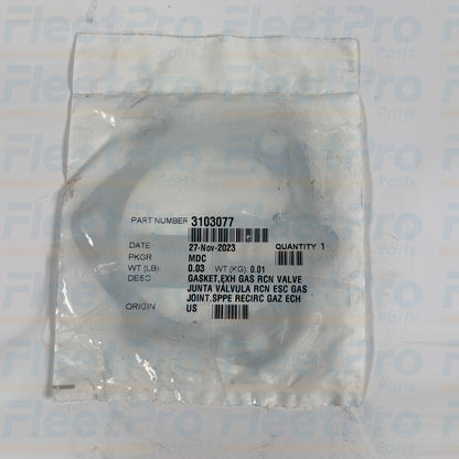 Aftermarket EGR gasket replacement