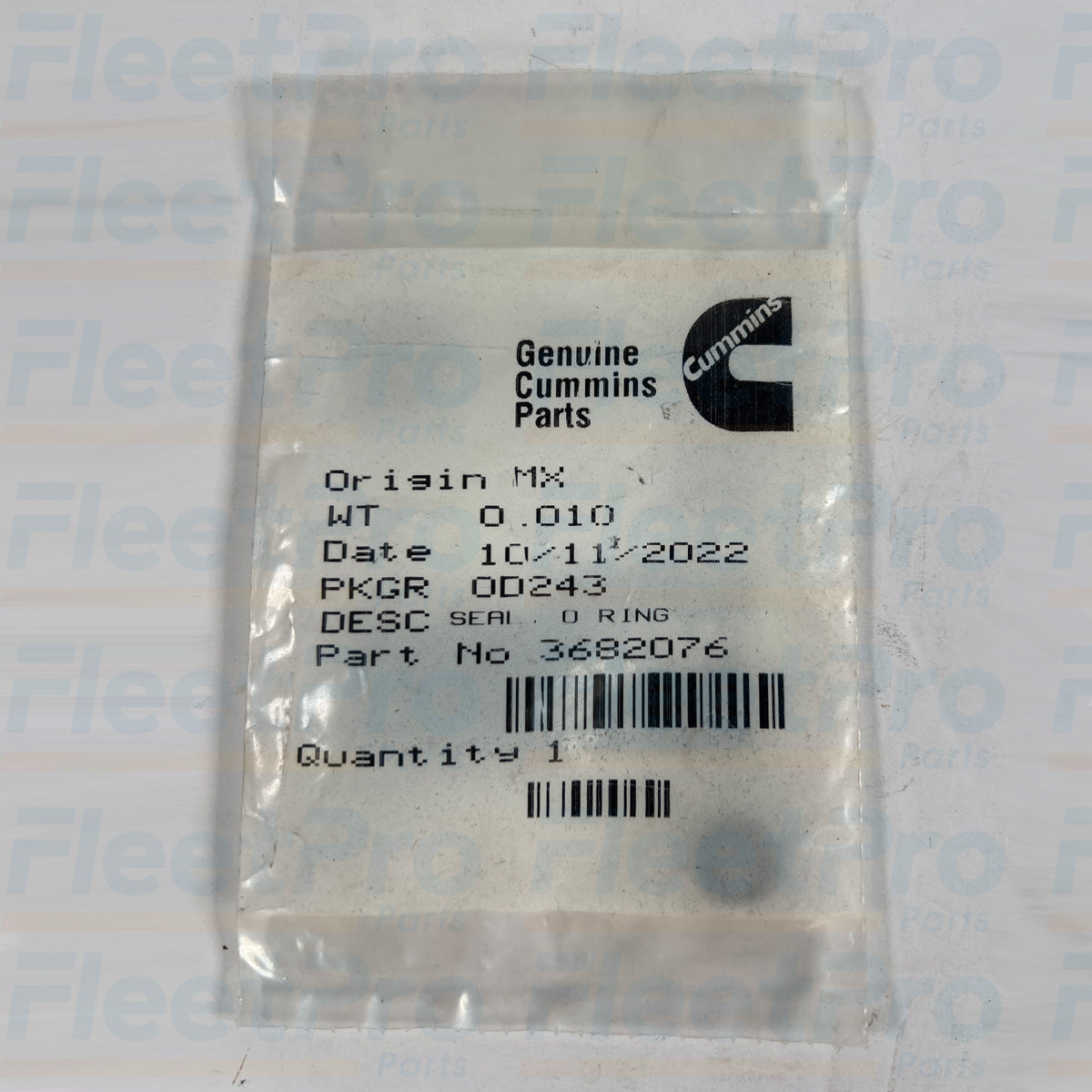 Aftermarket Cummins O-ring replacement