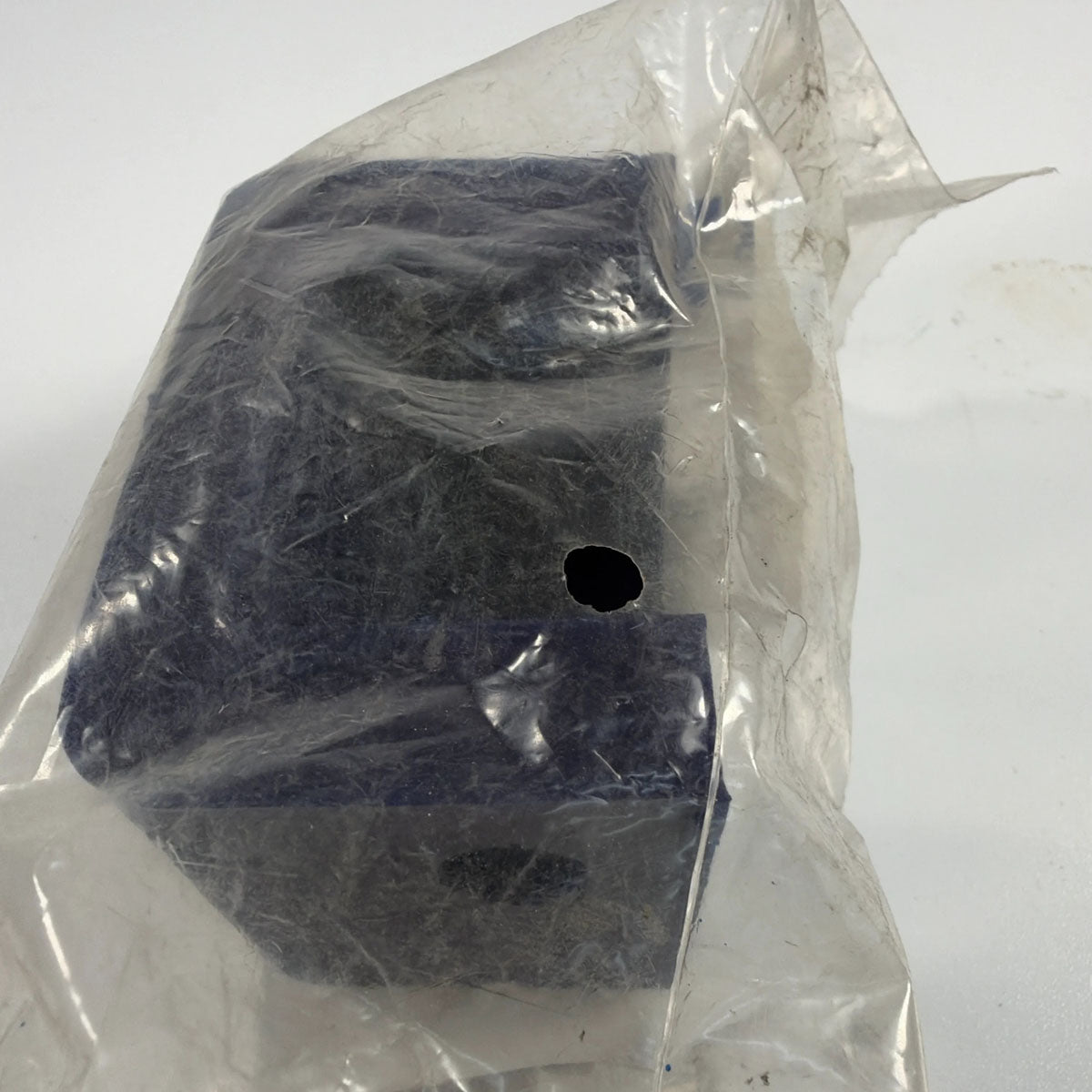 Genuine Atro HM75-65510 heavy-duty polyurethane truck hood bumper full front view