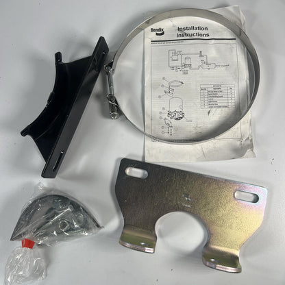 Genuine Bendix 5009610 AD-9 air dryer mounting bracket kit full view