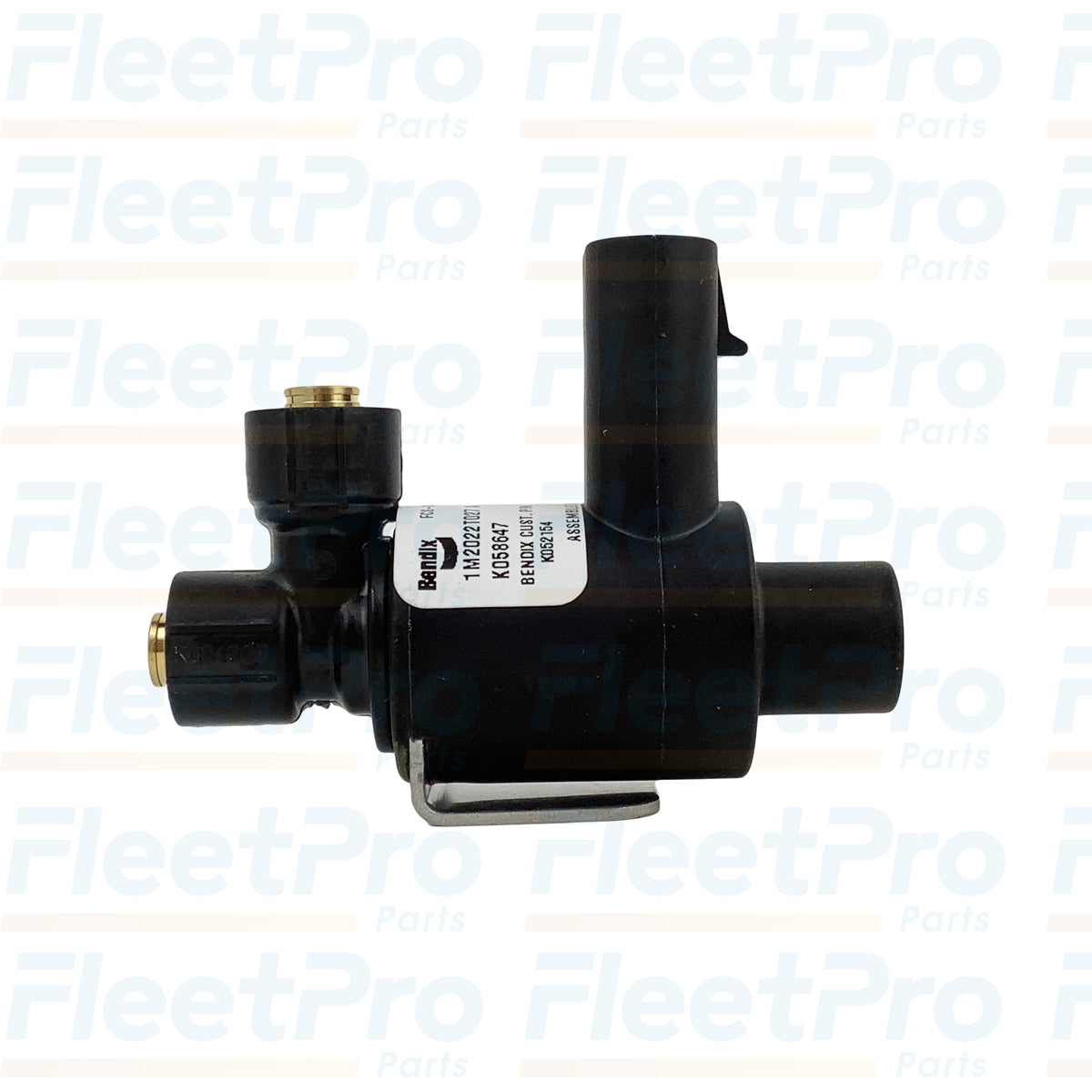 Air port detail of Bendix K073073 fan clutch control valve