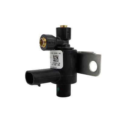 Close-up of electrical connector on Bendix K073073 solenoid valve