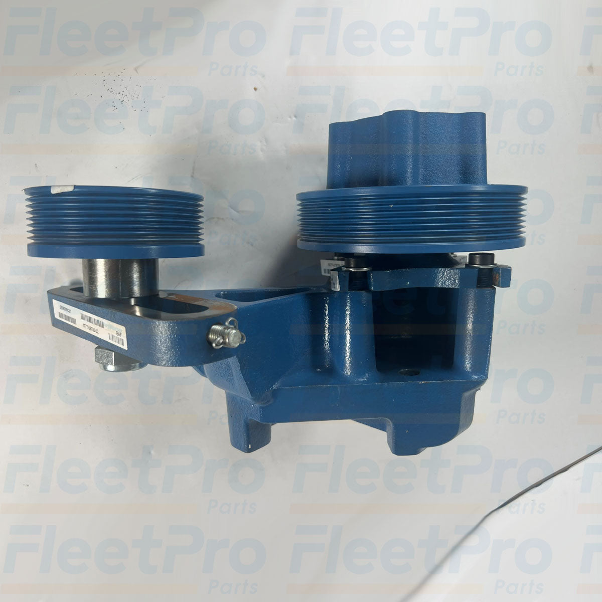 Fan clutch mounting flange surface and bolt pattern detail on BorgWarner 2508009C91
