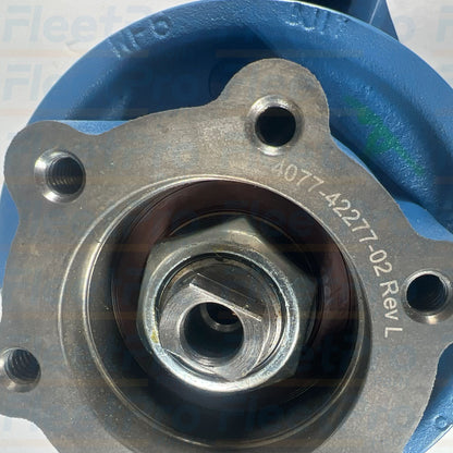 Engine block mounting bracket bolt hole layout on BorgWarner 2508009C91 fan hub