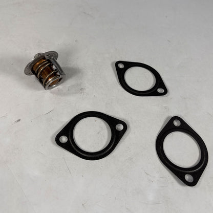 Genuine Carrier Transicold 25-34309-01 transport refrigeration engine coolant thermostat full front view