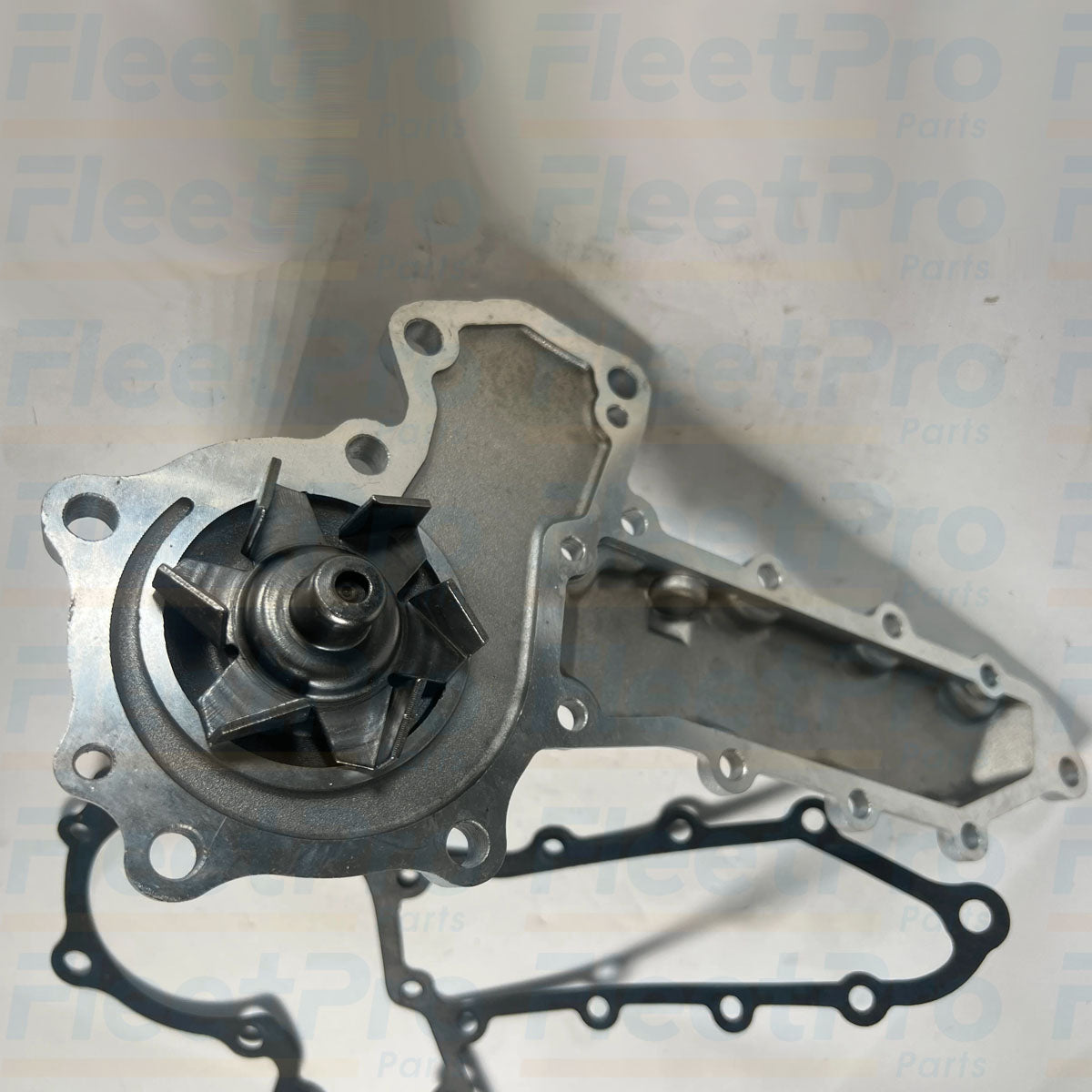 Close-up view of precision-machined internal impeller on Carrier 25-37581-10 water pump