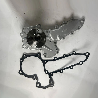 Genuine Carrier Transicold 25-37581-10 engine water pump kit full front assembly view