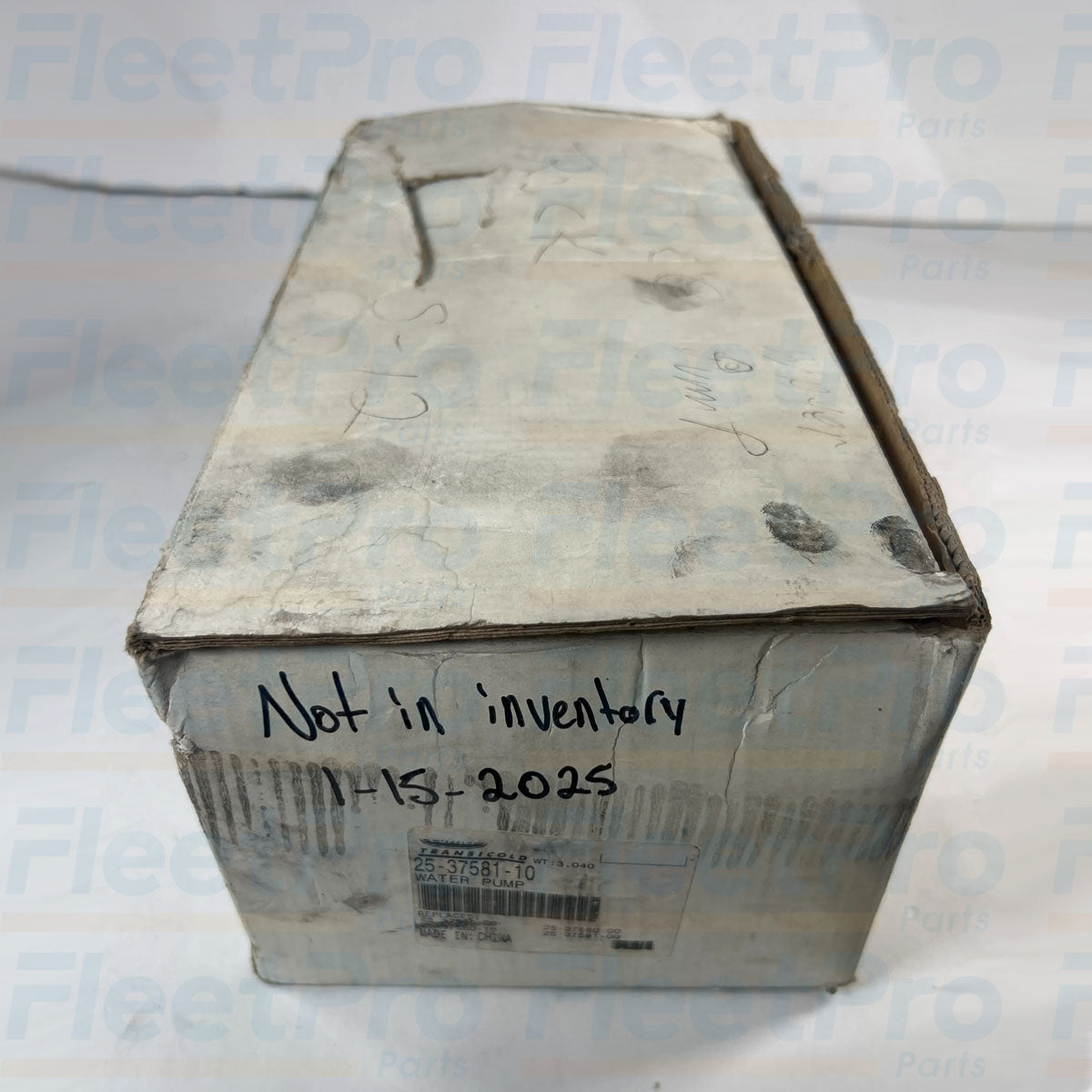 Geunine Carrier Water Pump Kit - 25-37581-10