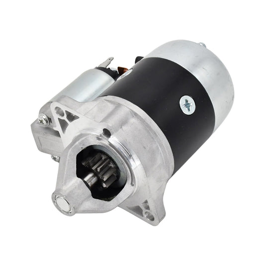 Side view of Carrier 25-39610-00SV starter showing housing and mounting ears