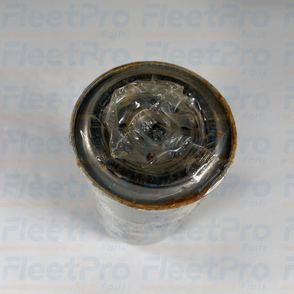 Top thread plate and synthetic rubber gasket detail on Carrier 30-00323-00 oil filter