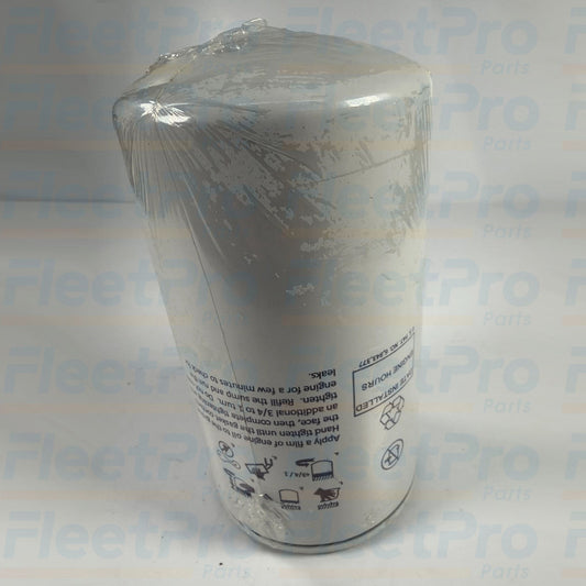 Top thread plate and synthetic rubber gasket detail on Carrier 30-01121-00 oil filter