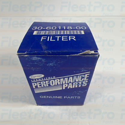 Carrier OEM packaging oil filter 30-60118-00