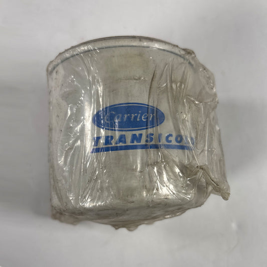 Genuine Carrier Transicold 30-814-10K inline reefer diesel fuel filter full front view