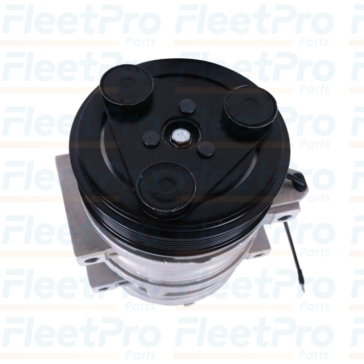 Front view of Carrier 46-50006-00 A/C Compressor, OEM replacement unit