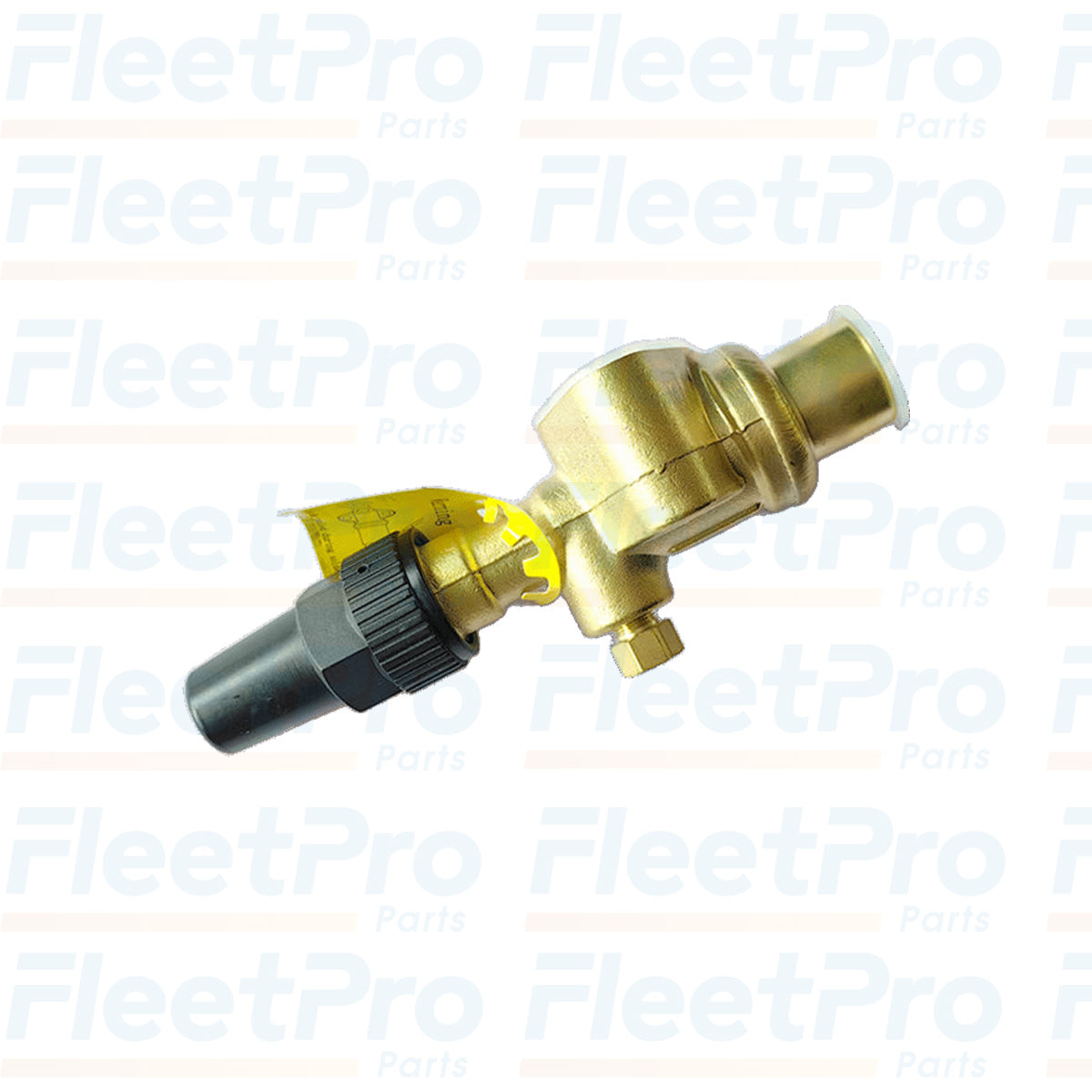 Carrier Service Valve Connection - Side View