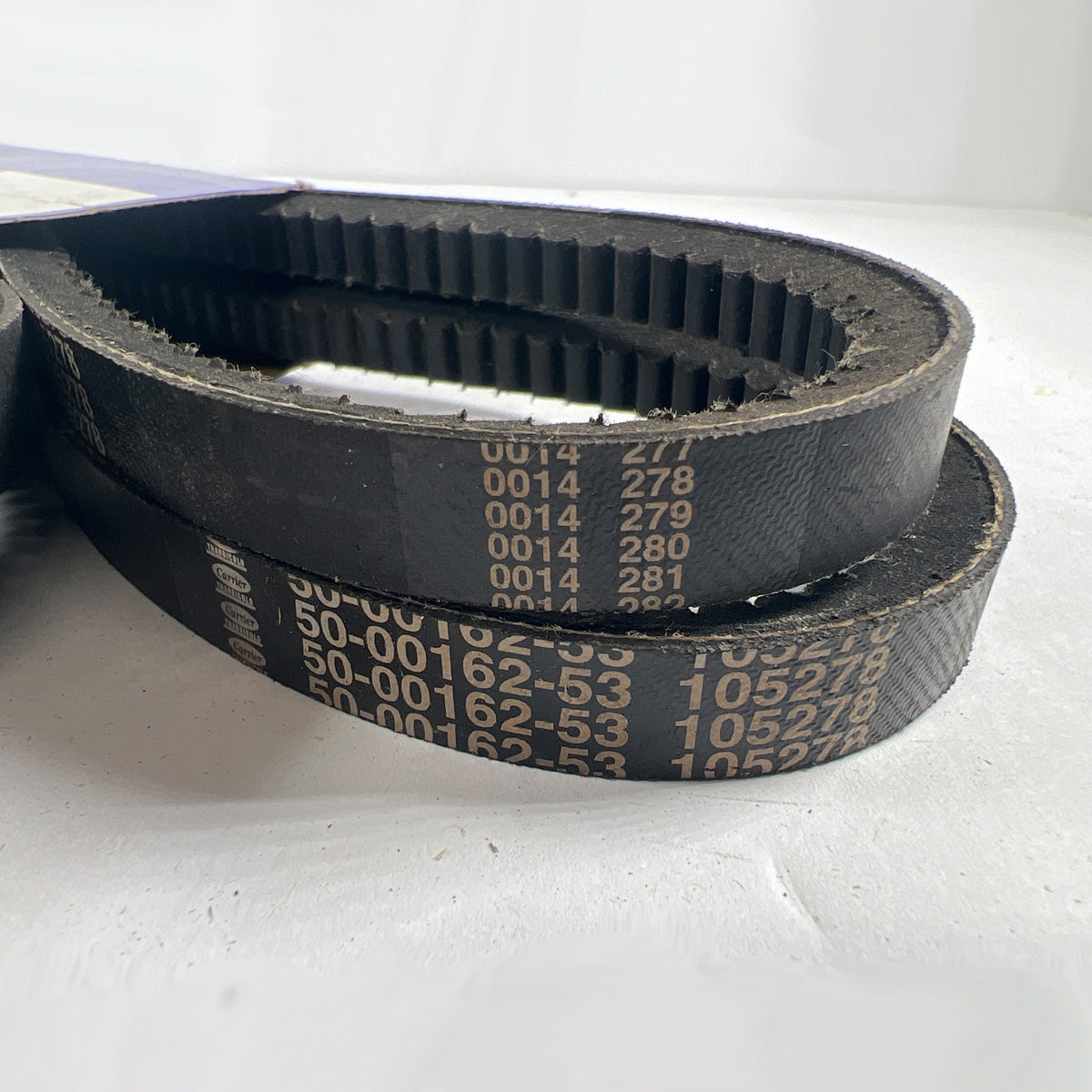 Genuine Carrier Transicold belt set 50-01162-53