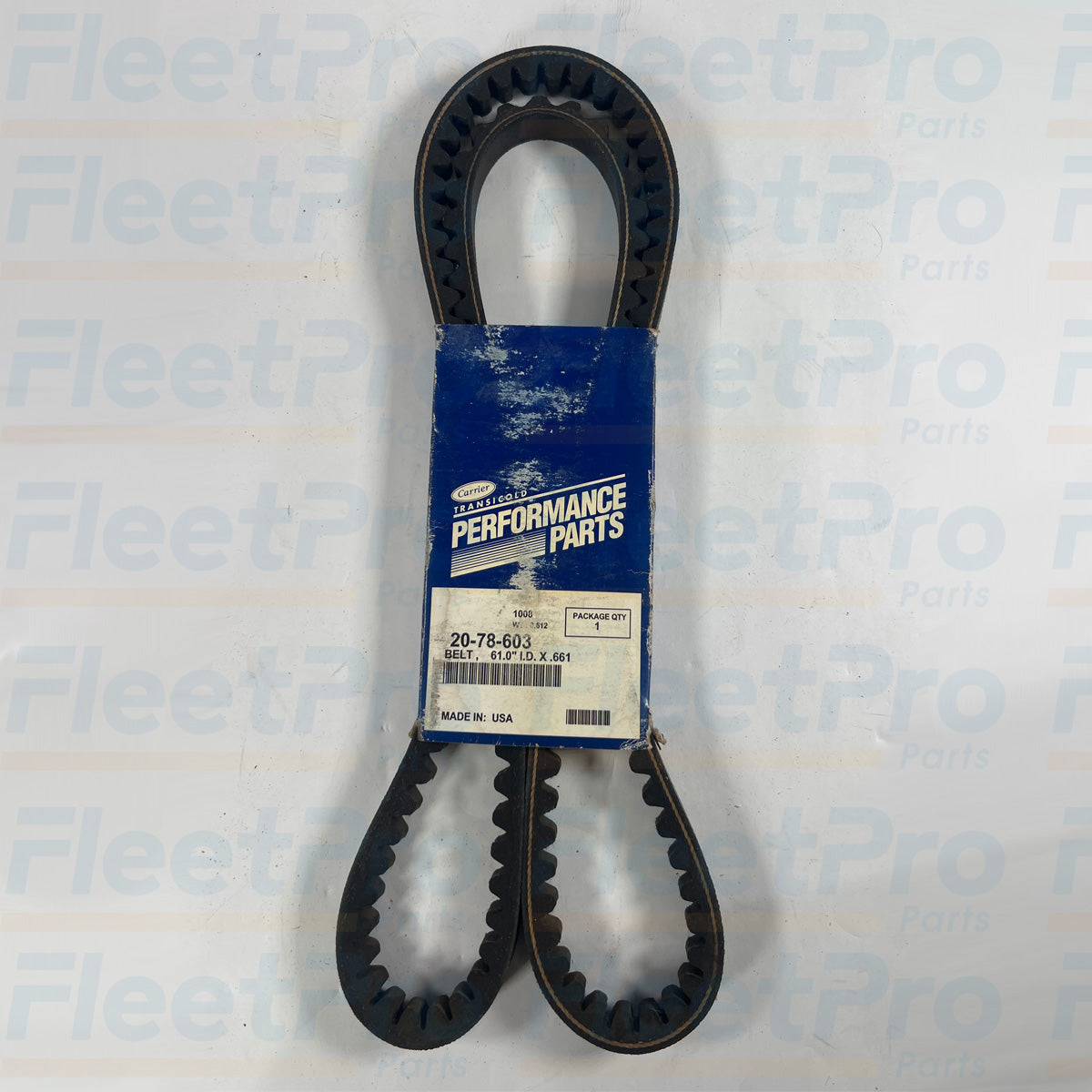 Genuine Carrier Transicold fan V-belt 20-78-603