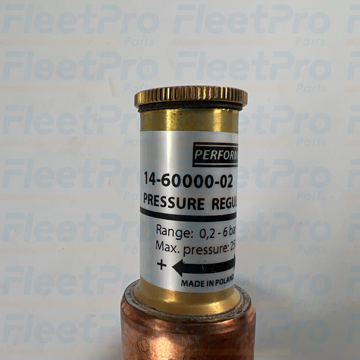 Carrier pressure valve close up