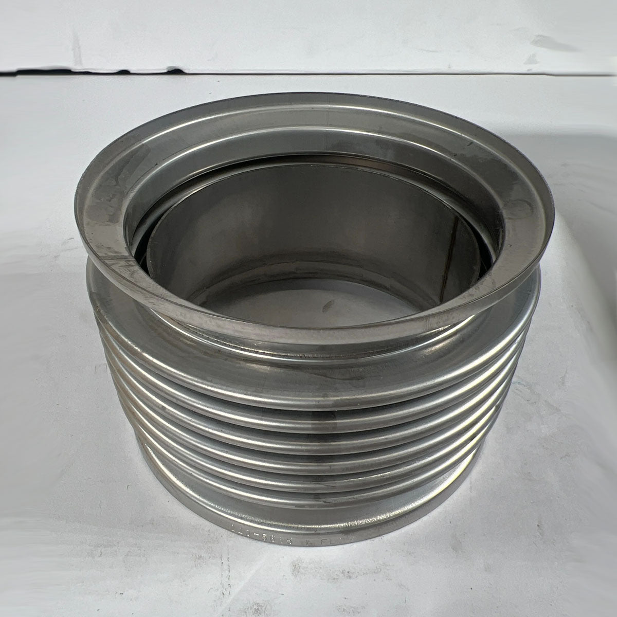 CAT 223-5665 stainless steel exhaust expansion bellow front view