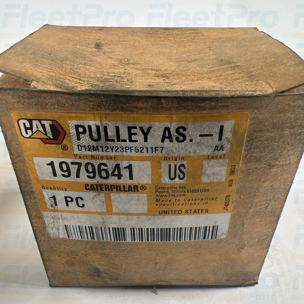 CAT 74 mm idler pulley assembly
