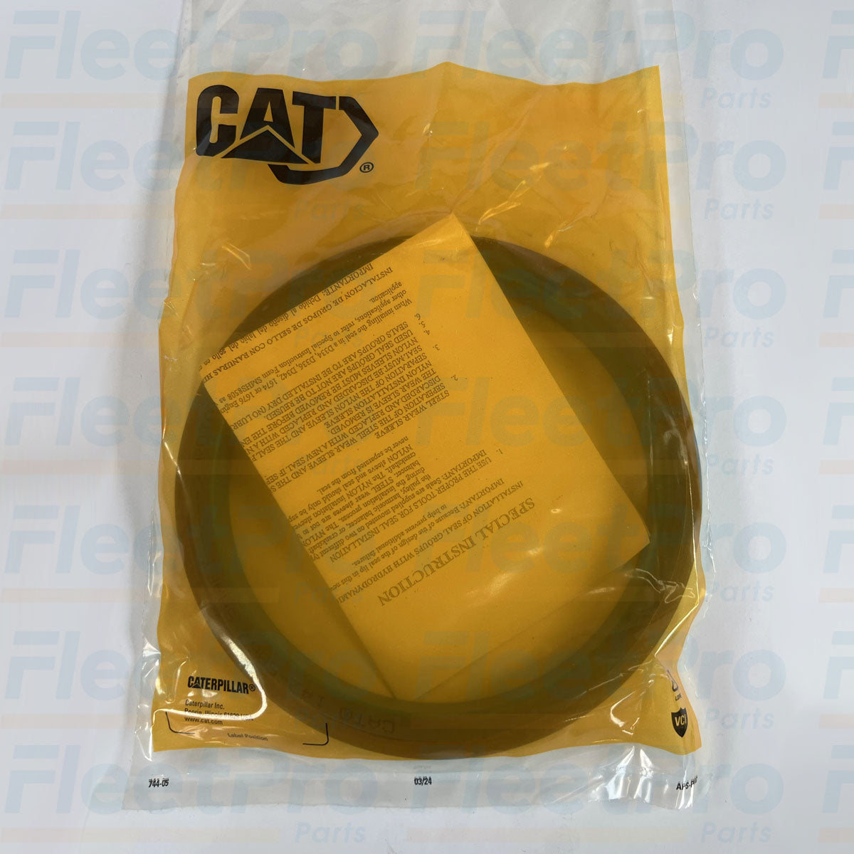 OEM Caterpillar front main seal