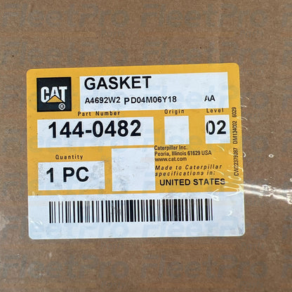 Genuine Caterpillar 144-0482 gasket