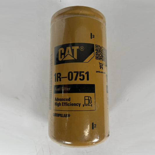 Genuine Caterpillar 1R-0751 advanced efficiency fuel filter