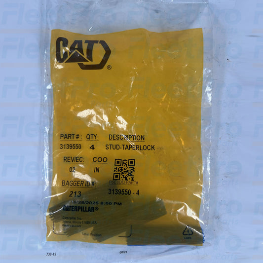 Caterpillar 3139550 taperlock stud