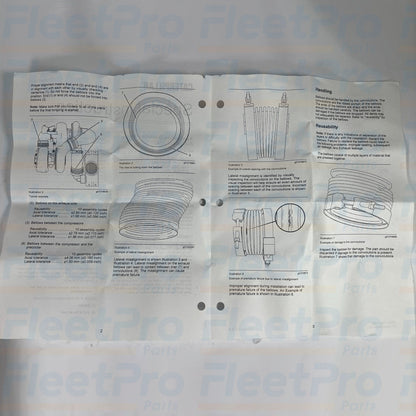 CAT turbocharger exhaust flex bellow 223-5665