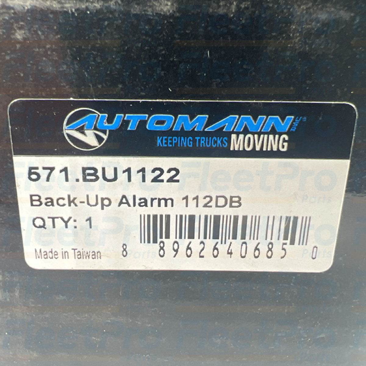 Heavy-duty commercial truck back-up alarm