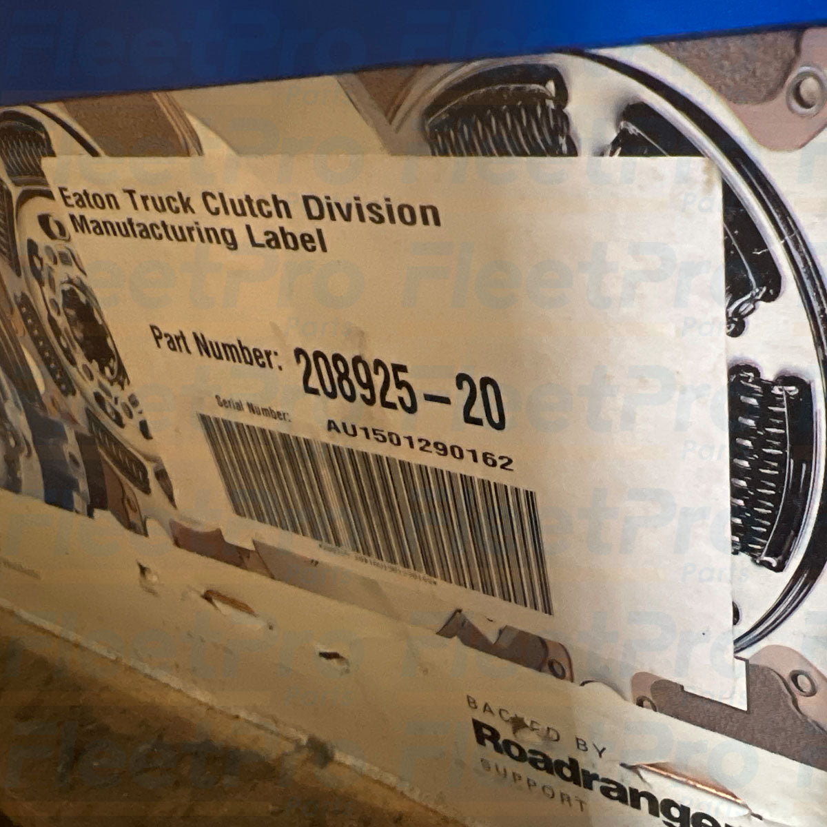 Commercial truck Eaton clutch replacement