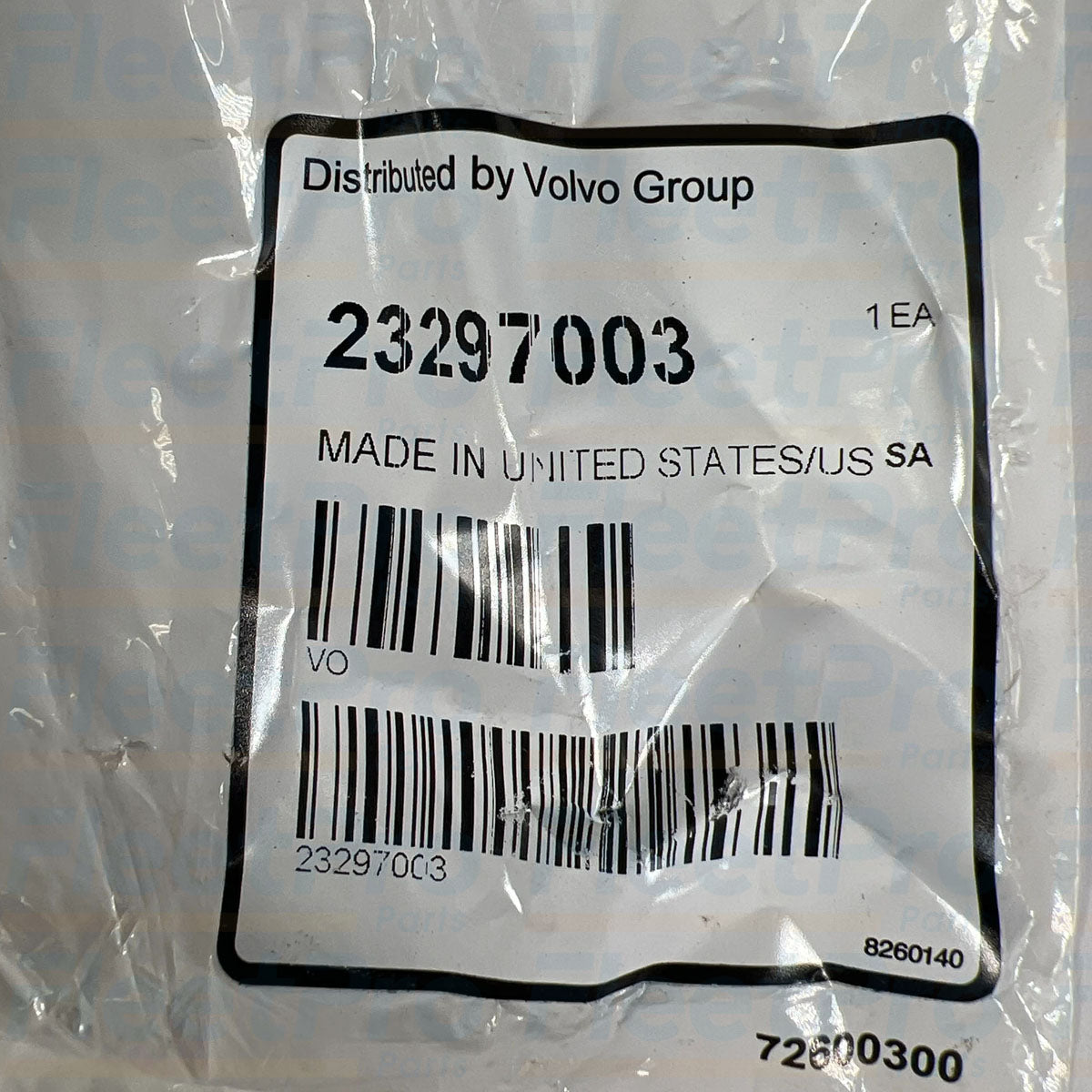 Commercial truck cooling hose Volvo Mack 23297003