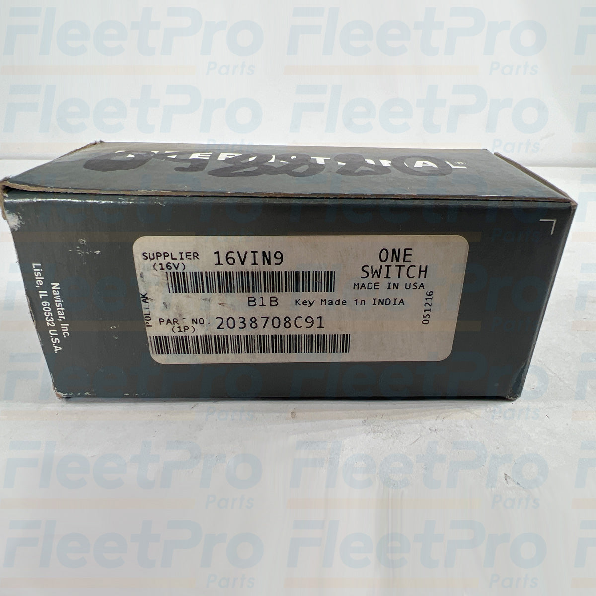 Commercial truck ignition control switch 2038708C91