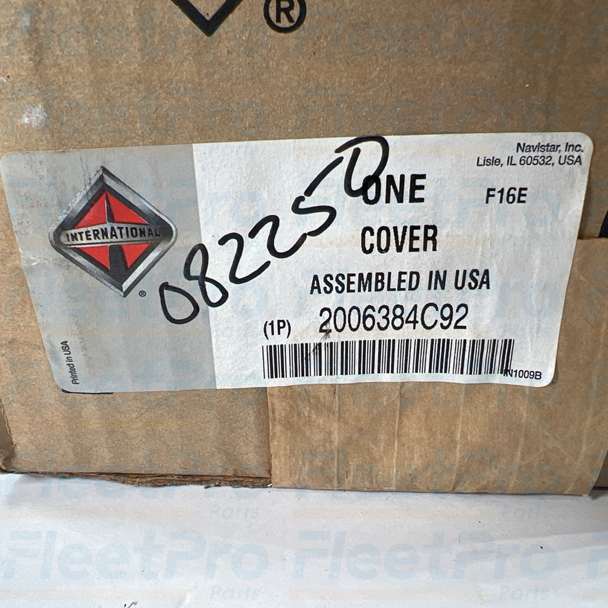 Commercial truck junction box protective cover