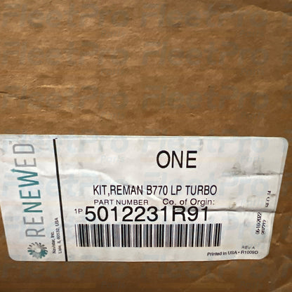 Commercial truck low pressure turbocharger