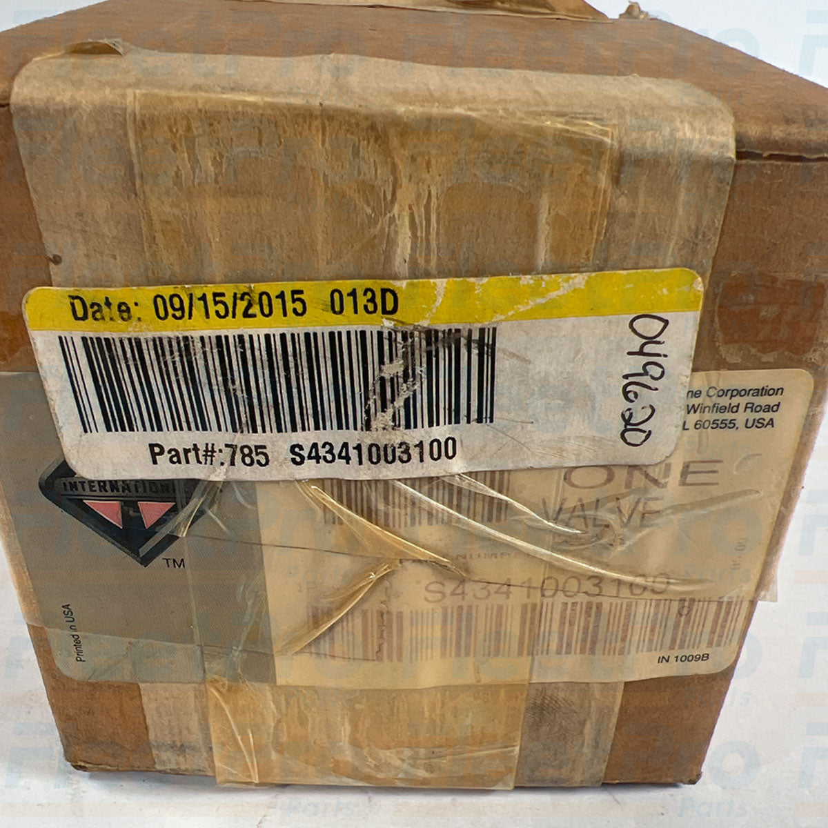 Compressed air check valve S4341003100