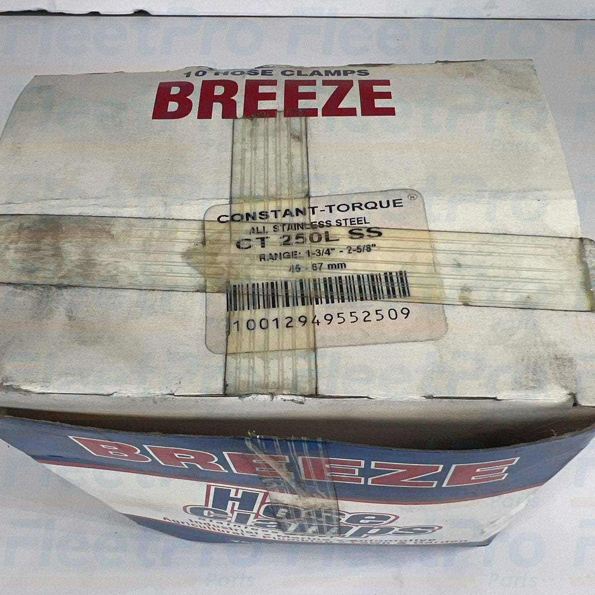 Heavy-duty Breeze constant torque clamp 45-67mm