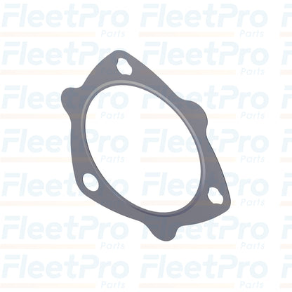 Second Side profile of Cummins 3103077 EGR gasket showing thickness and sealing surface