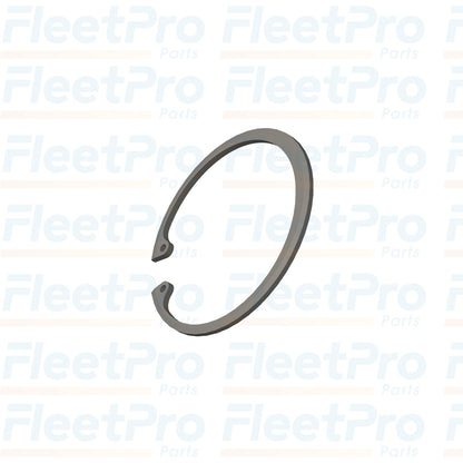 Side profile of Cummins retaining ring 3411881