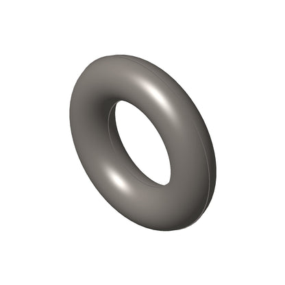 Side profile of Cummins 3682076 O-Ring Seal showing cross-section and thickness