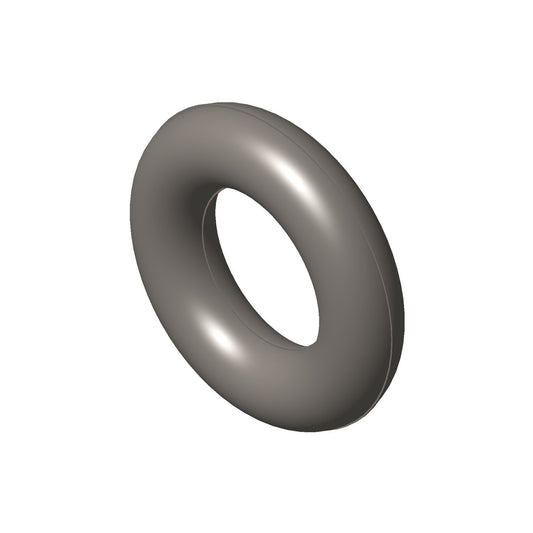 Side profile of Cummins 3682076 O-Ring Seal showing cross-section and thickness