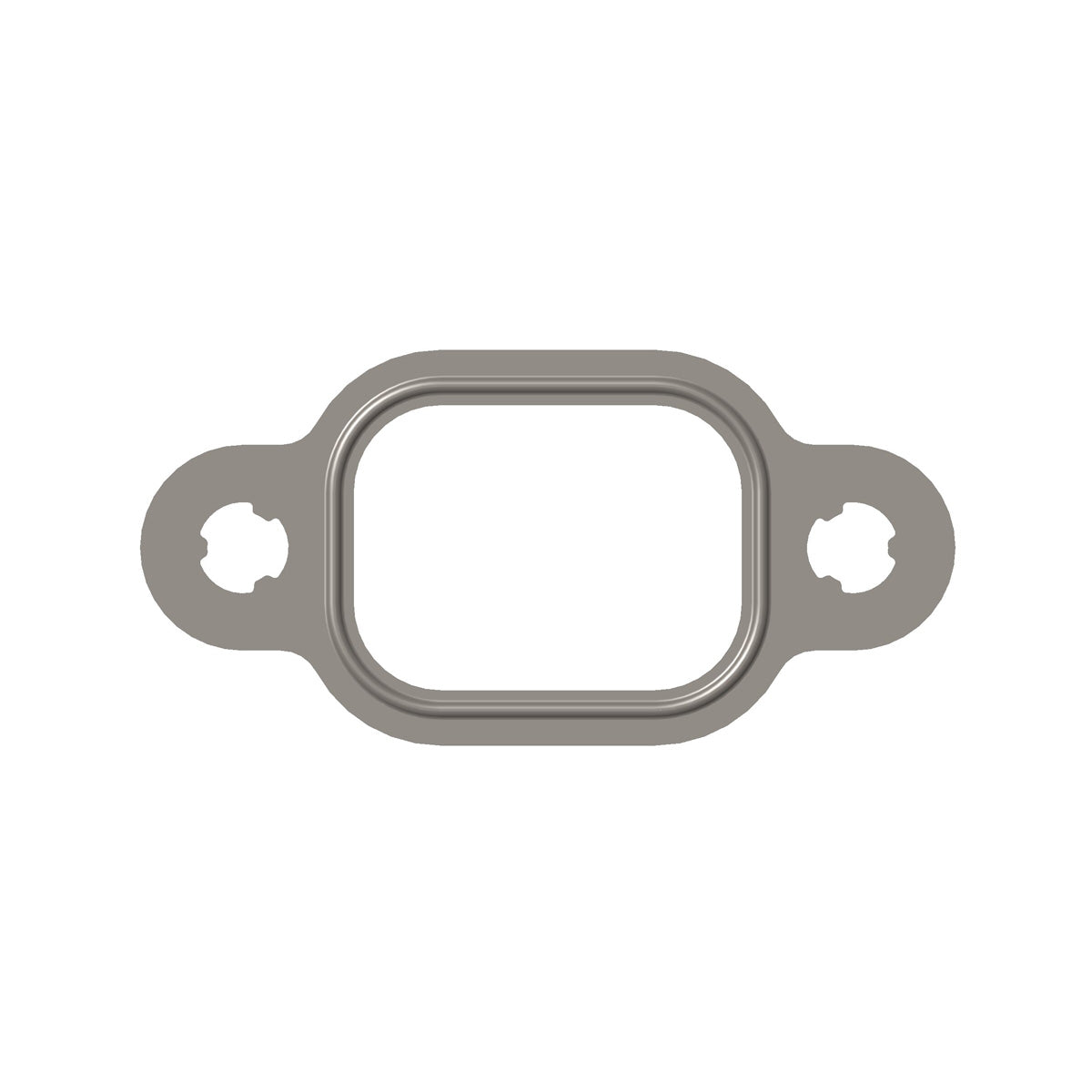 Front view of Cummins 3927154 exhaust manifold gasket