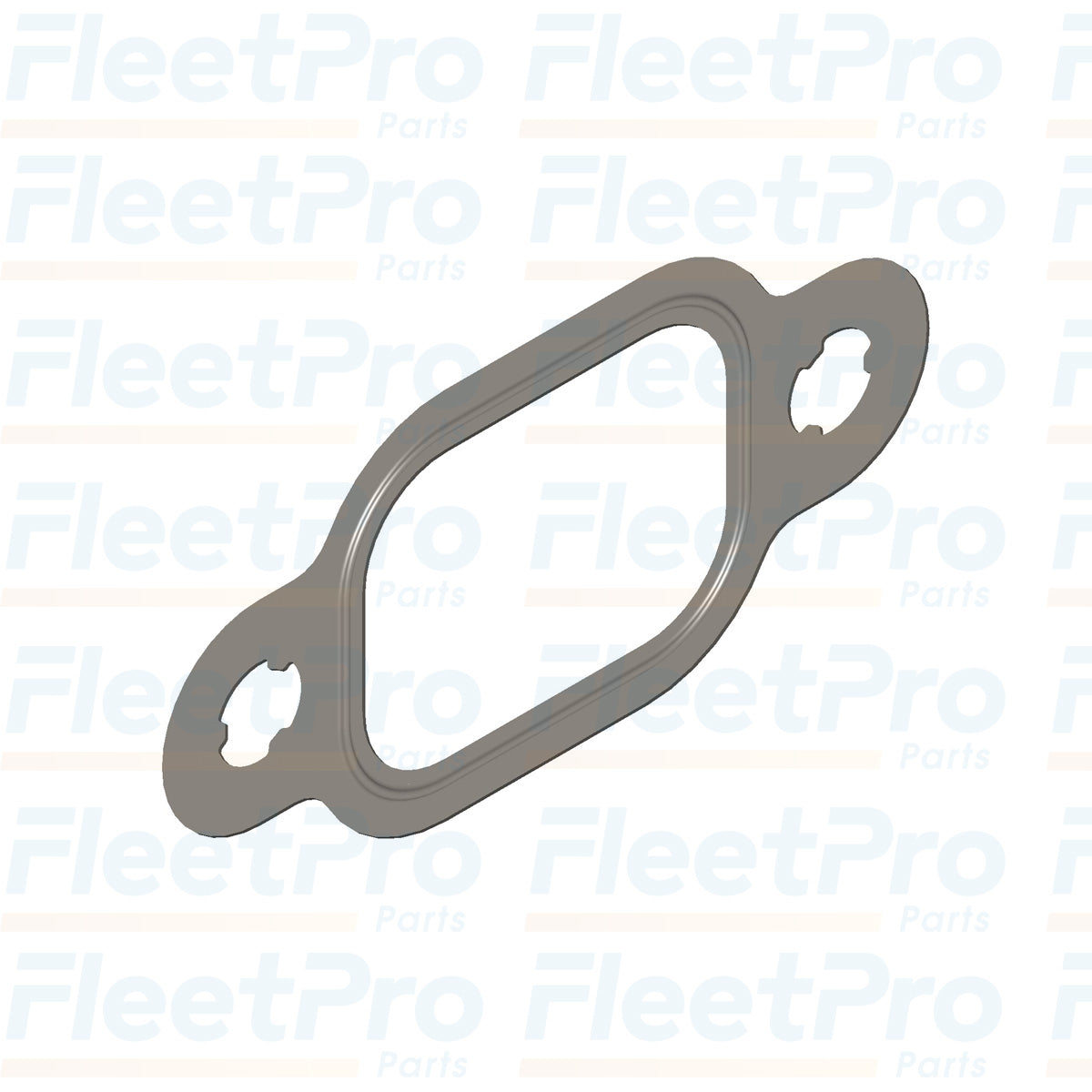 Side profile of Cummins 3927154 gasket showing thickness and sealing surface
