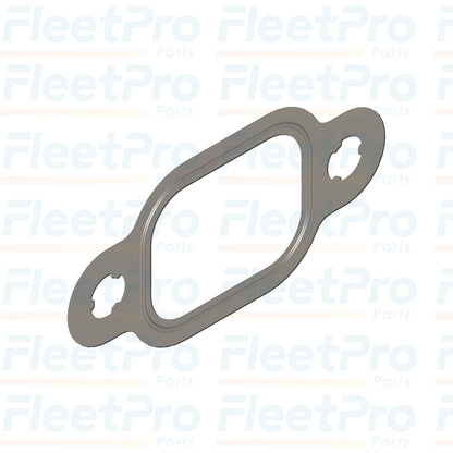 Side profile of Cummins 3927154 gasket showing thickness and sealing surface