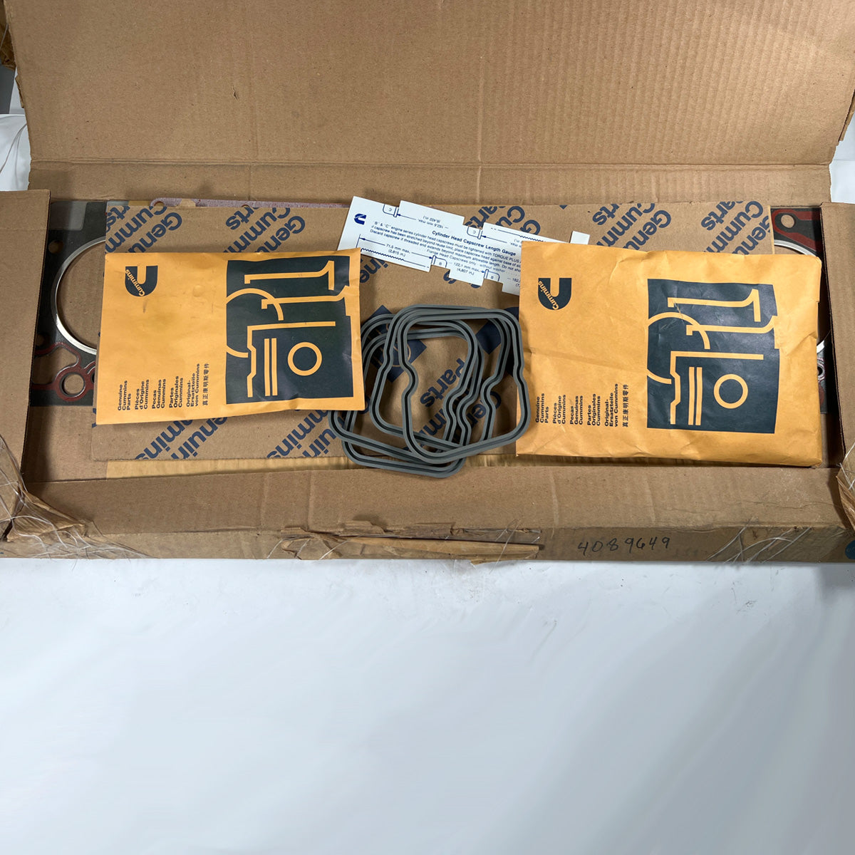 Cummins 4089649 upper engine head gasket set for 5.9L diesel