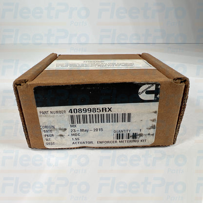 Cummins OEM packaging actuator kit