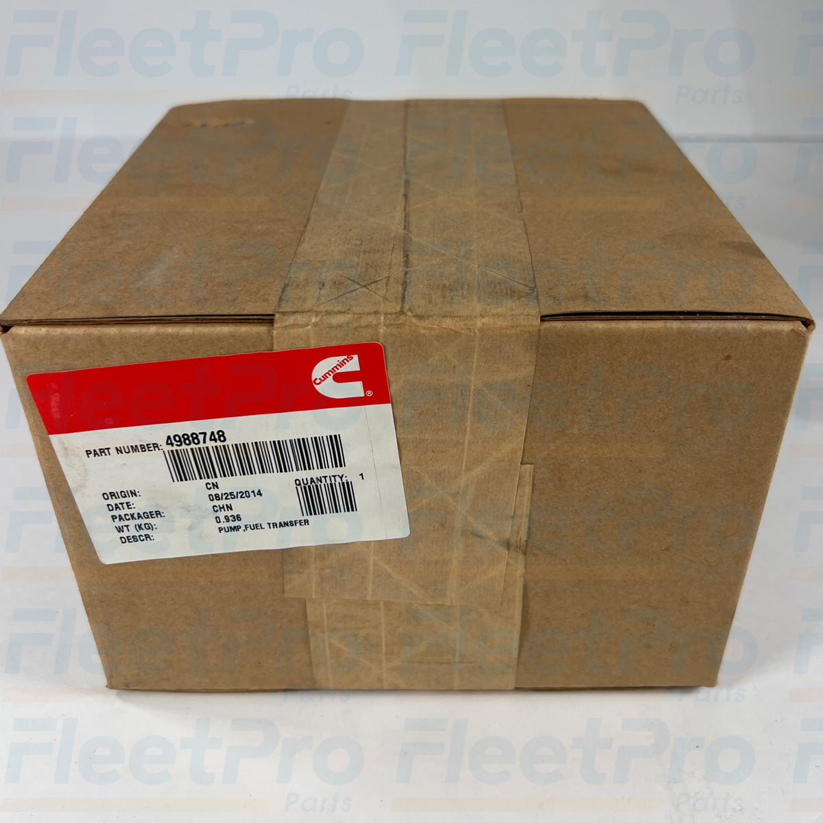 Cummins OEM packaging fuel pump 4988748
