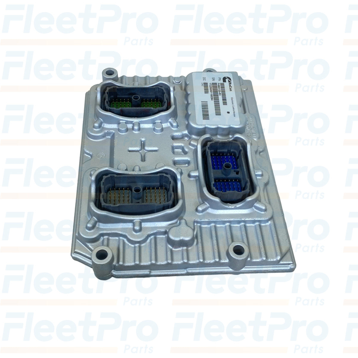 Side profile of Cummins 4993120RX ECM unit