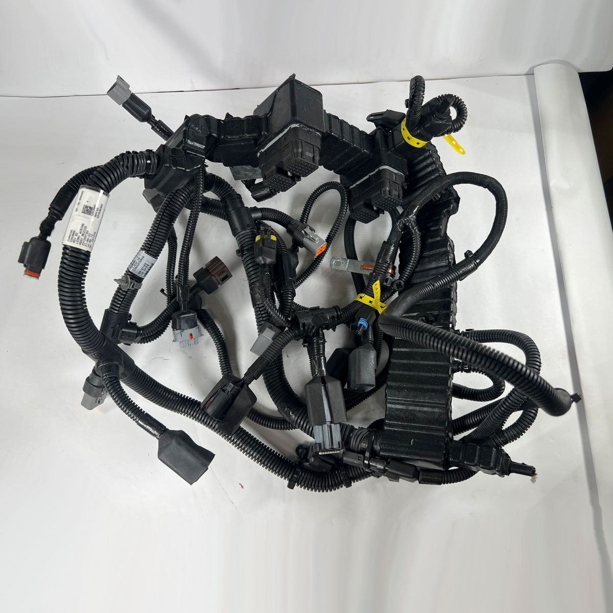 Genuine Cummins 5263085 electronic control module wiring harness assembly full layout view