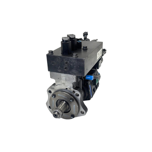 Front view of Cummins 5633667RX fuel injection pump